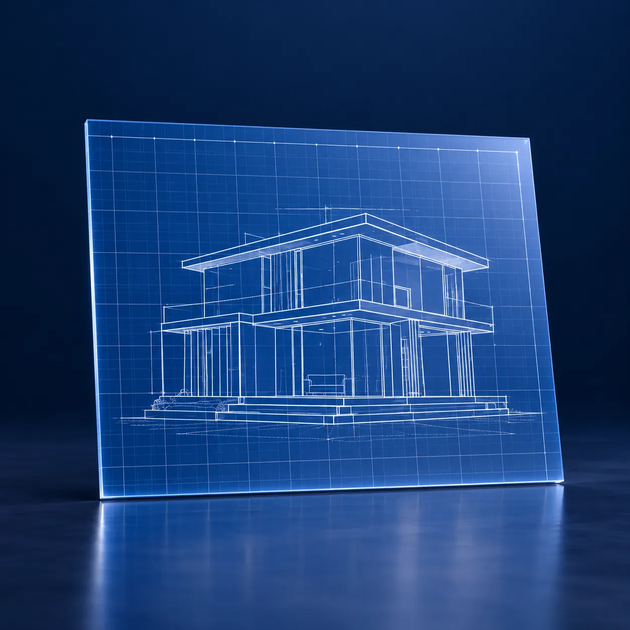 Plano arquitectónico de una casa: diseñar cómo capturarla